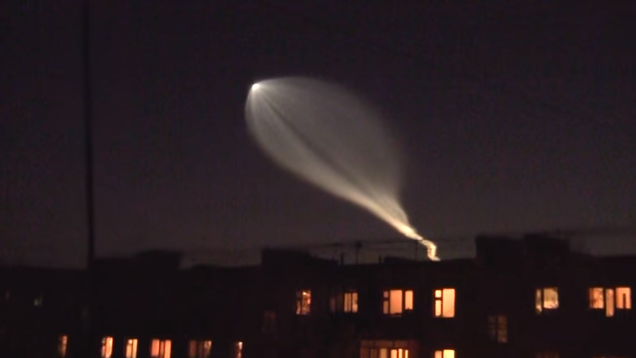 Кировчане смогут увидеть "медузу" от запуска ракеты