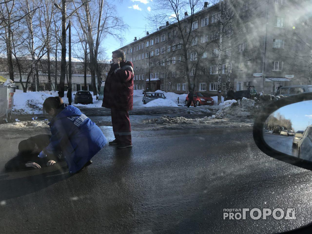 Очевидец: "В Кирове посреди дороги лежал мужчина без сознания"