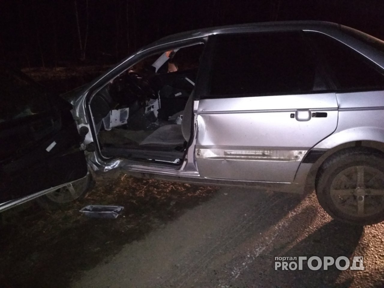 Появились фото с места ДТП в Кировской области, где погибли пятеро человек