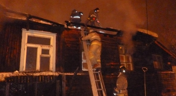 В Кировской области сгорели дом, баня и гараж: на пепелище найдено тело