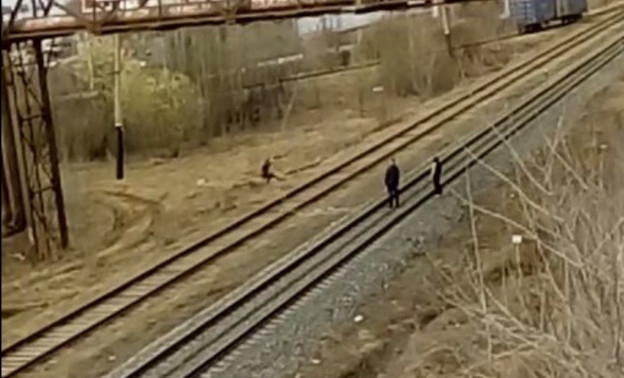 Полиция наказала детей, которые играли над железной дорогой в Кирове