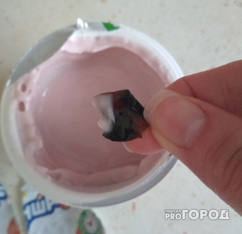 Кировчанке в йогурте для детей попался неприятный сюрприз