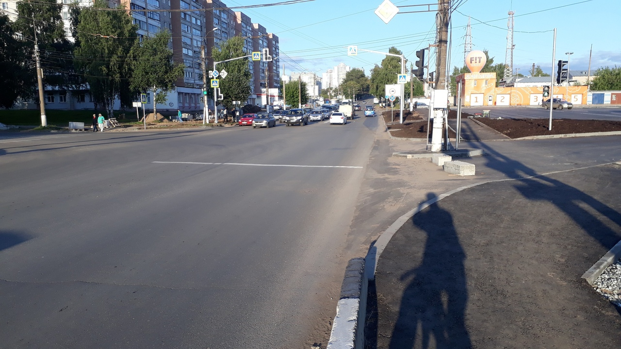 В Кирове расширили часть улицы Московской