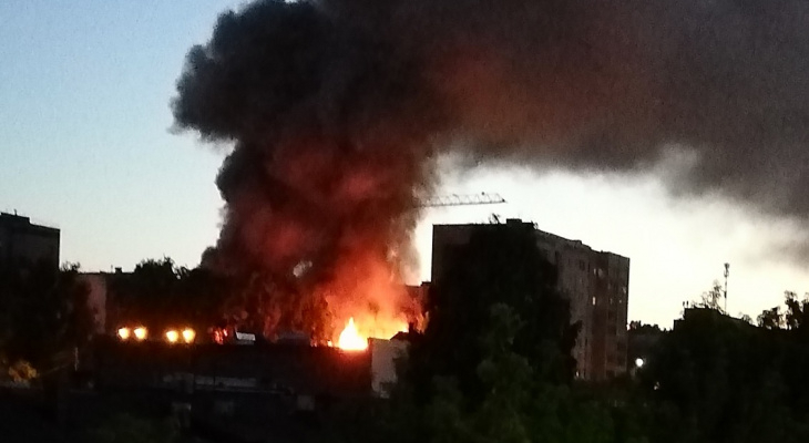 За ночь в Кирове произошло 3 пожара