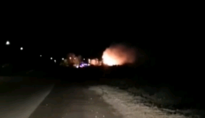 Ночью в Костино сгорел жилой дом