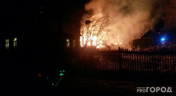 В Кировской области в огне погибли муж с женой