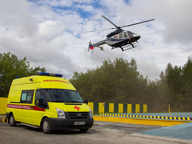 За год вертолеты санавиации в Кировской области эвакуировали 442 человека