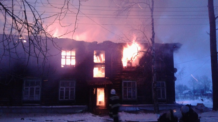 В Кировской области на пожаре погиб инвалид