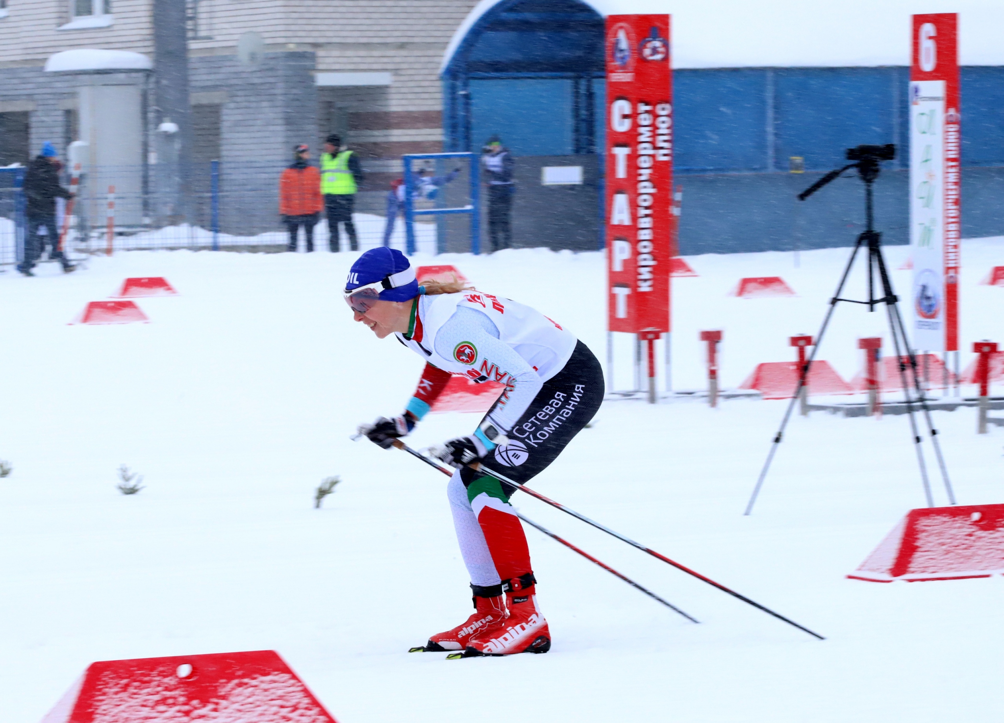 В Перекопе прошел этап Кубка России по лыжным гонкам