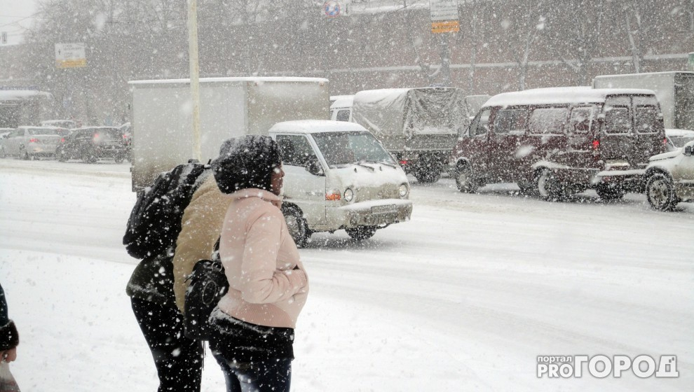 Синоптики предупреждают о том, что на Киров вновь надвигаются снегопады