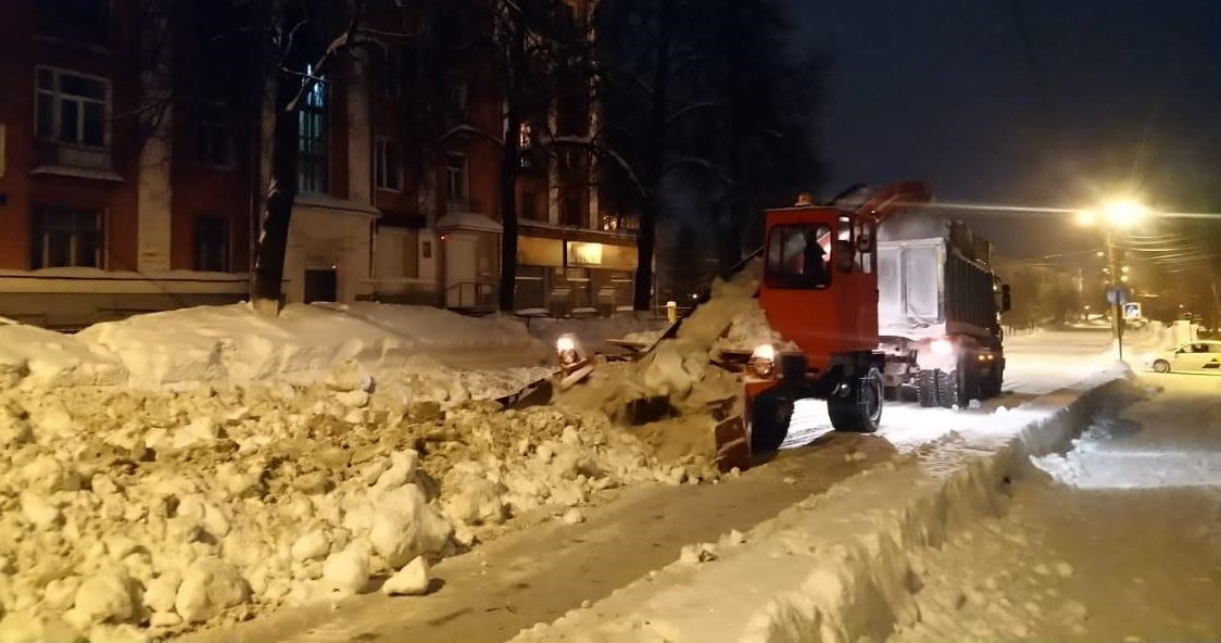 В Кирове оштрафуют подрядчиков из-за ненадлежащей уборки снега