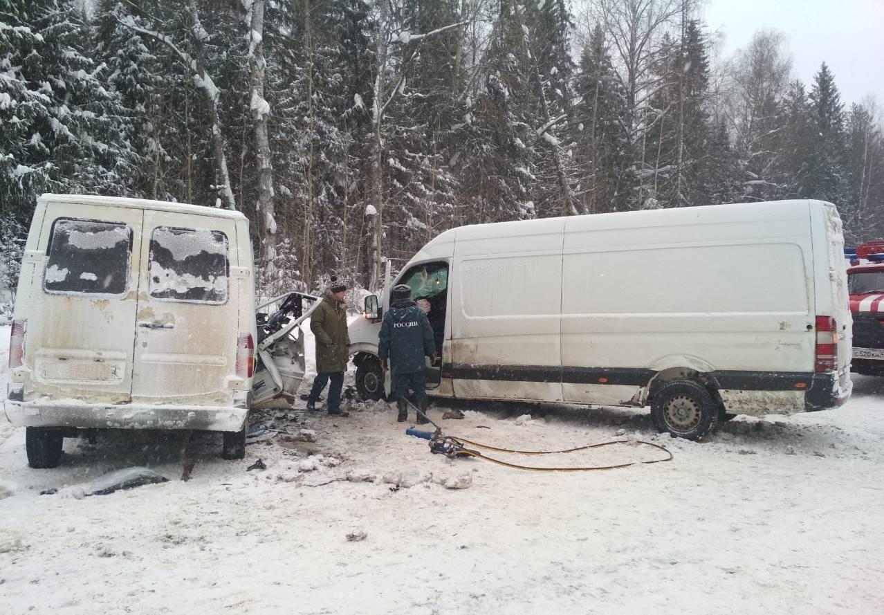 В Кировской области при столкновении двух «Мерседесов» погиб человек