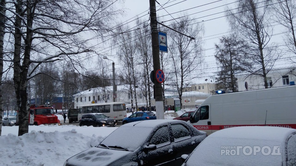 Видео: в Кирове прошла эвакуация из здания областной больницы