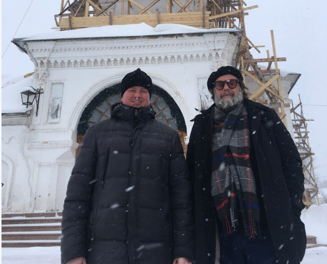 Борис Гребенщиков посетил церковь в Макарье