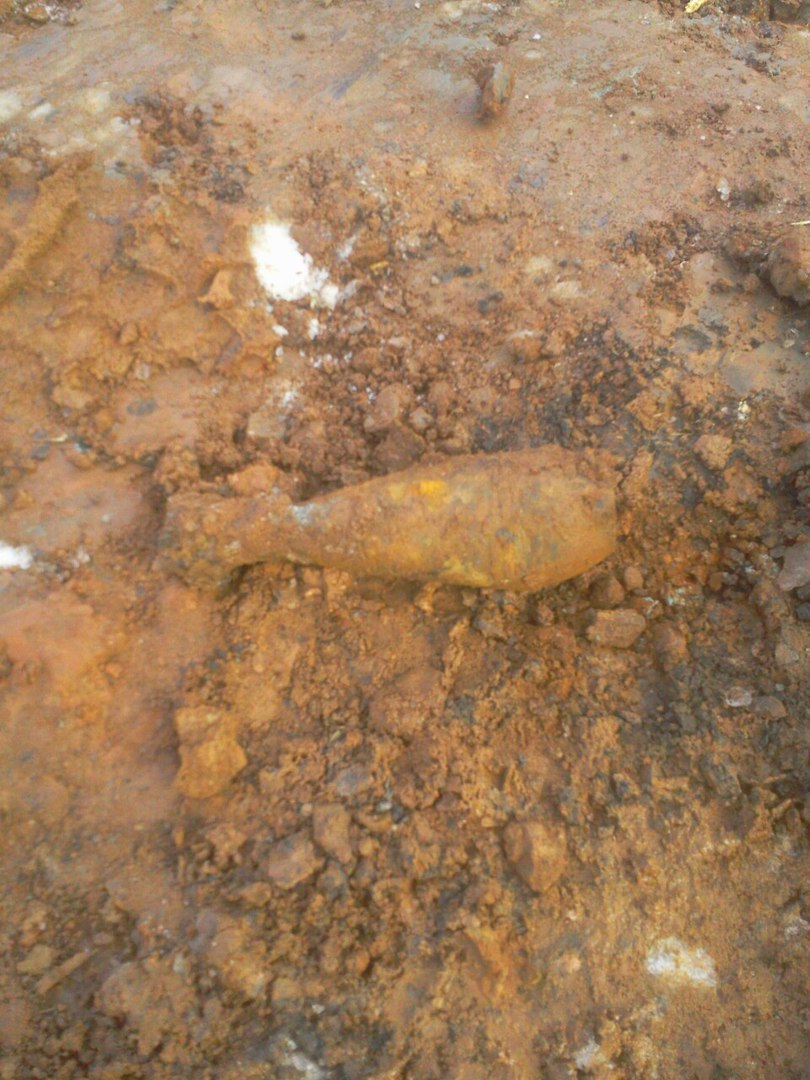 Кировчанин нашел в Ганино мину