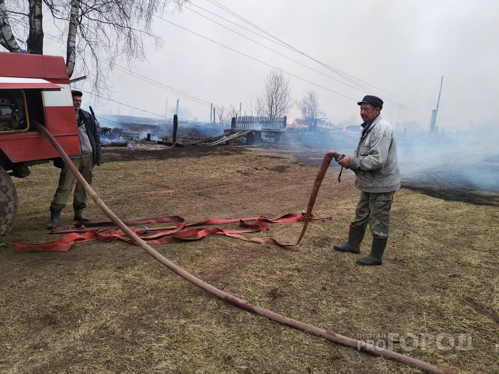 Власти выделили 1 500 000 рублей пострадавшим при пожарах в Кировской области