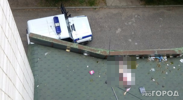В Кирове под окнами многоэтажки нашли тело 39-летнего мужчины