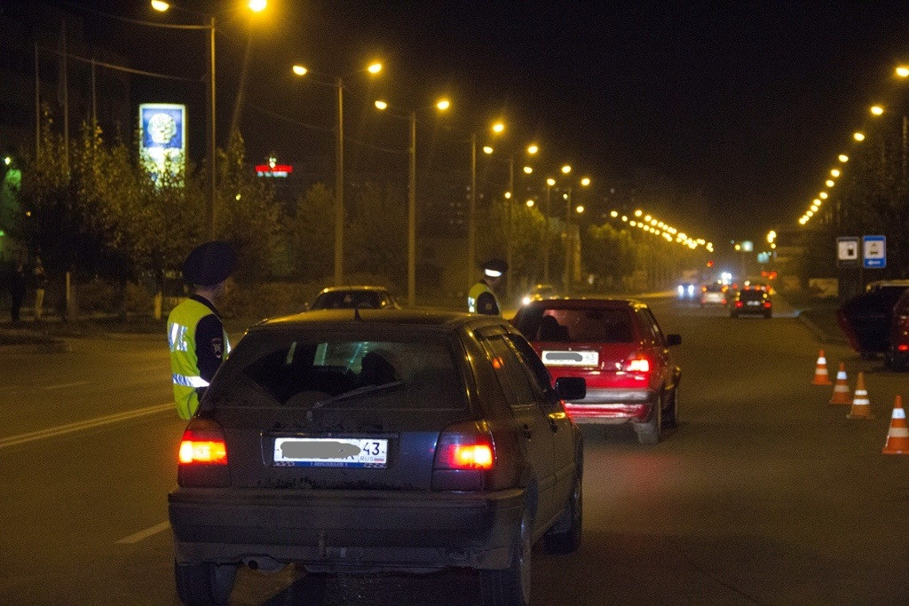 В Кирове за три дня задержали 13 пьяных водителей