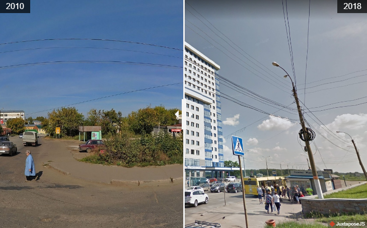Найди 10 отличий: как изменились улицы Кирова за 8 лет