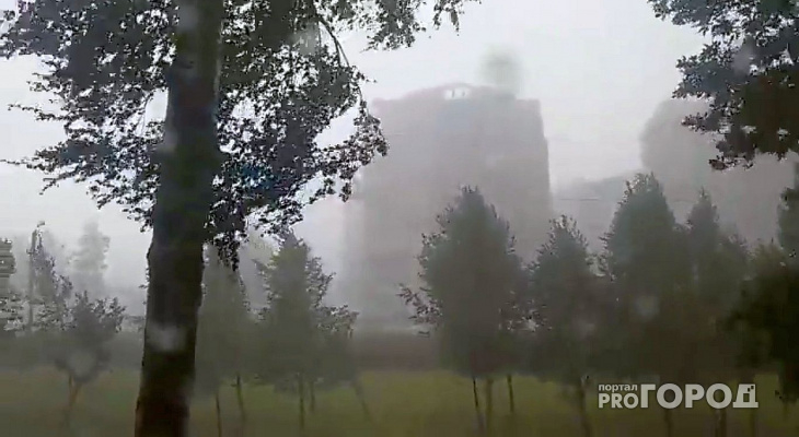 Из-за резкого ухудшения погоды в Кирове объявлено метеопредупреждение на 2 дня