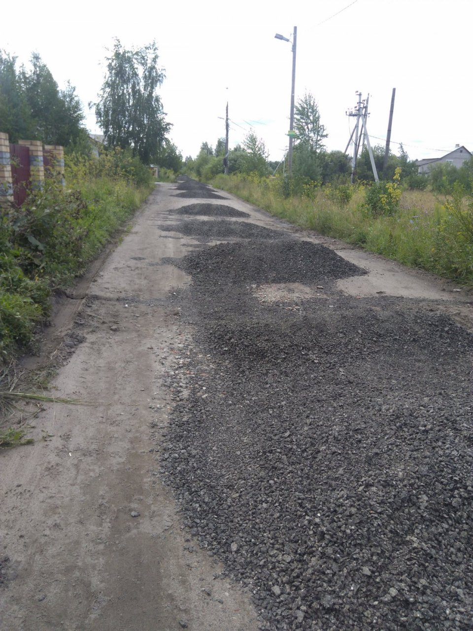 В Кирове украли 15 тонн асфальта для ремонта дороги
