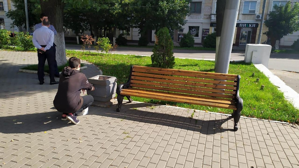 На Театральной площади в Кирове начался ремонт