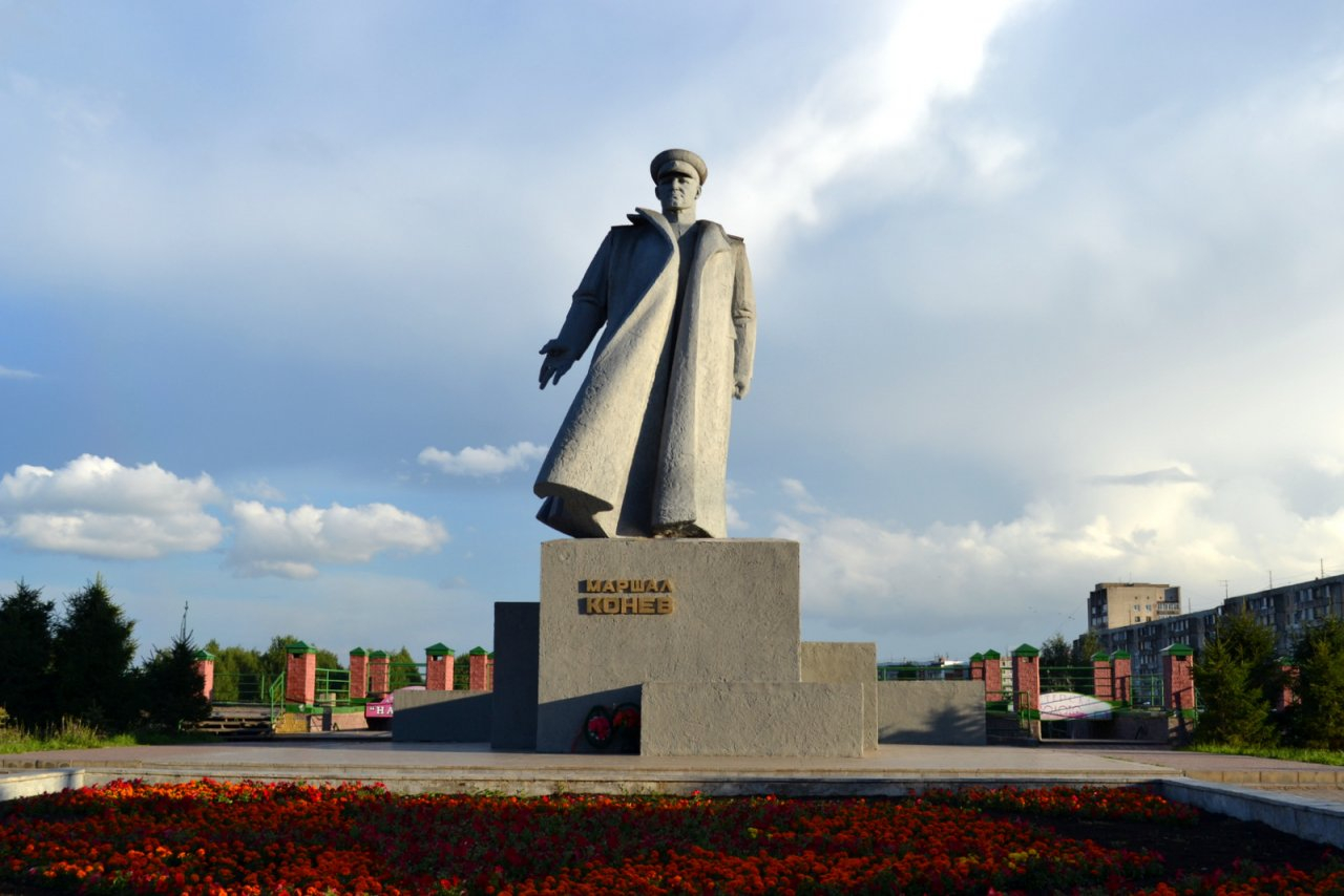 В Чехии вновь осквернили памятник маршалу Коневу