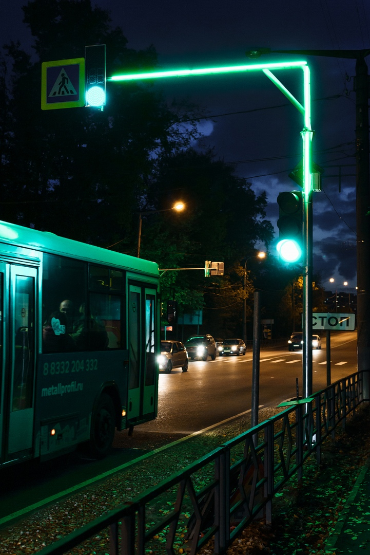 Известно, будут ли в Кировской области устанавливать светофоры со светодиодной лентой