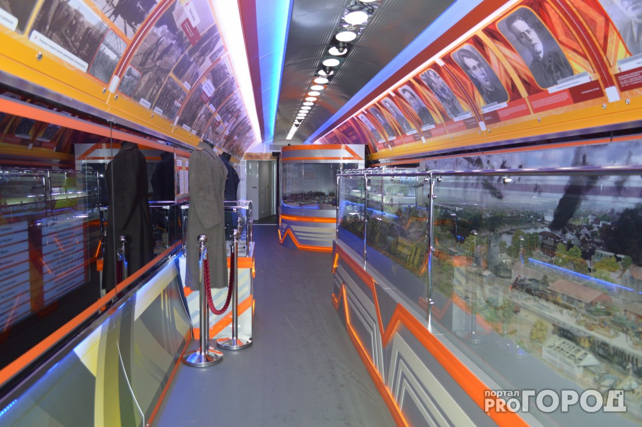 9 вагонов – выставочных залов: в Киров приедет поезд-музей