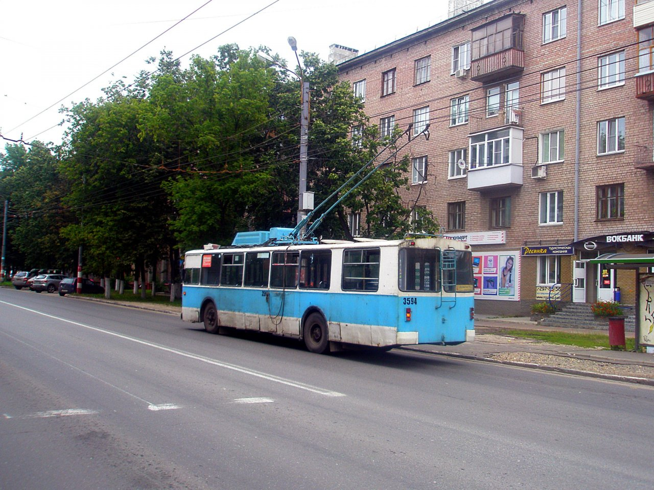 Из-за перекрытия Луганской изменятся маршруты троллейбусов
