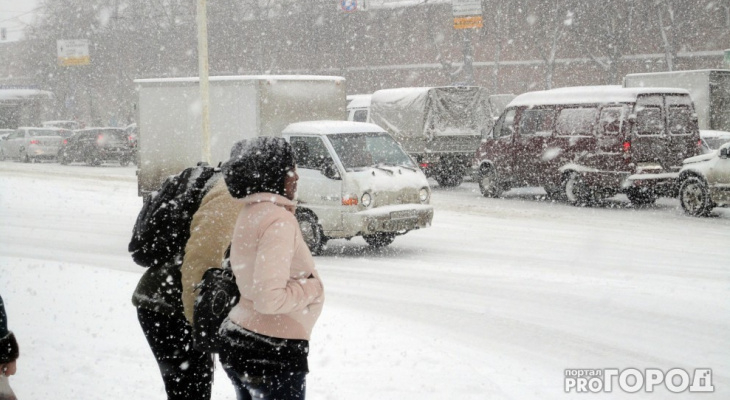 В Кирове за сутки может выпасть до 9 сантиметров снега