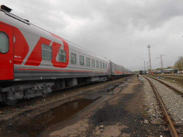 Поезд "Вятка" внезапно остановили под Нижним Новгородом из-за неисправности