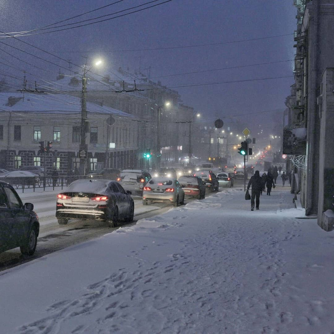 Соцсети: кировчане поделились фотографиями снега