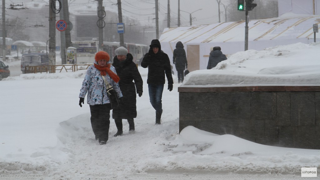 Потепление и снегопад: чем погода удивит кировчан в выходные