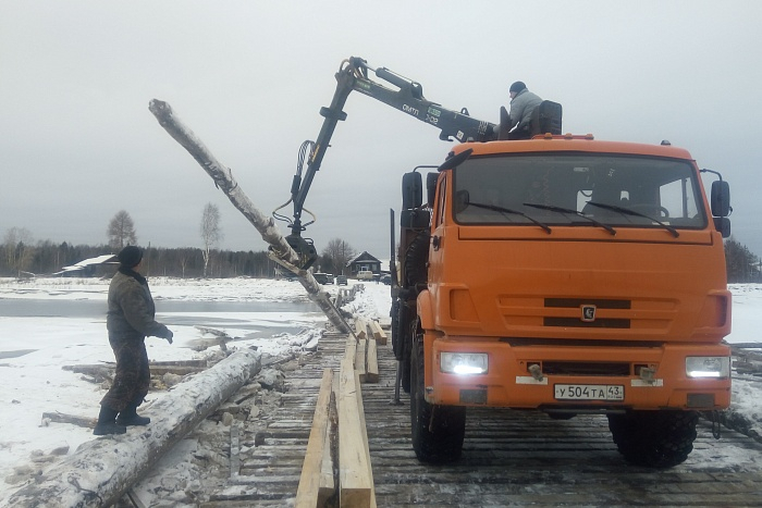 В Кировской области восстановили большинство поврежденных паводком мостов