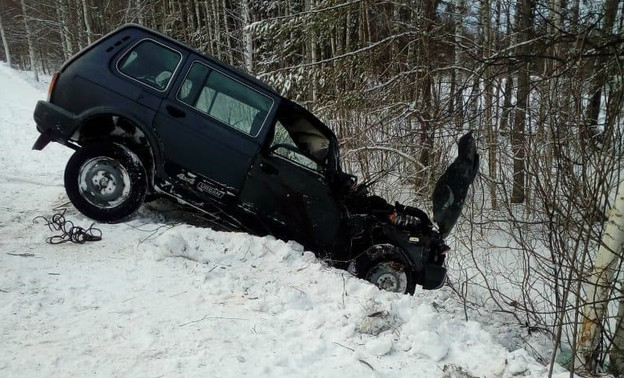 В смертельной аварии 1 января в Кировской области погиб 36-летний мужчина