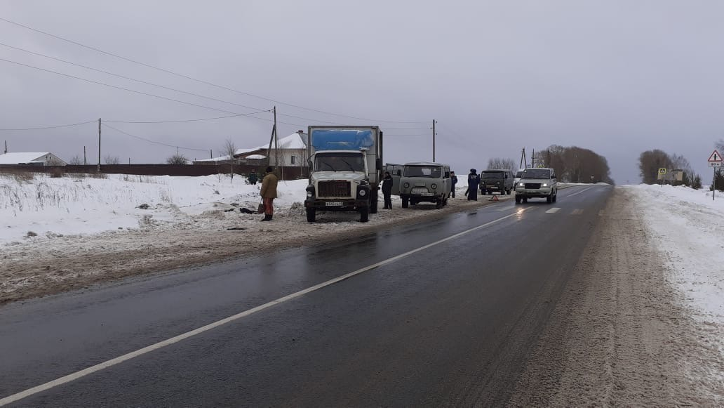Утром в Векшино ГАЗ насмерть сбил женщину-пешехода