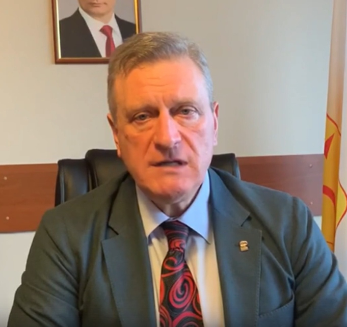 Губернатор Игорь Васильев записал видеообращение из-за коронавируса