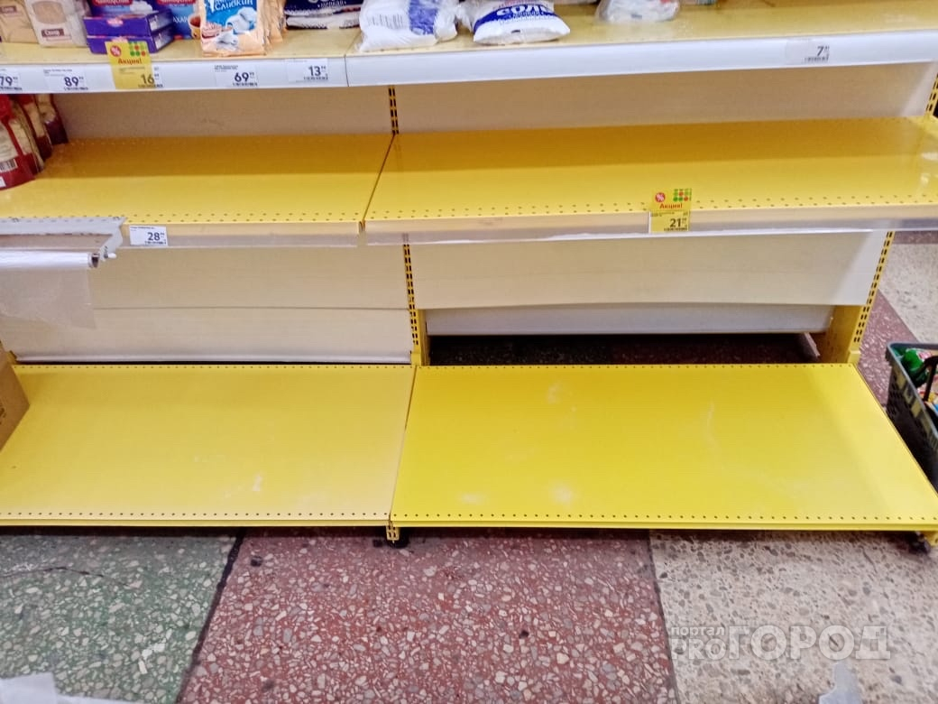 Выложили последнее со склада: комментарии продавца о пустых полках в магазинах Кирова