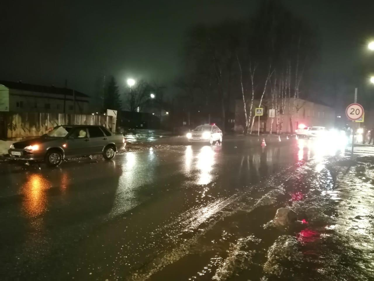 В Кирове 19-летний водитель сбил пенсионера на пешеходном переходе