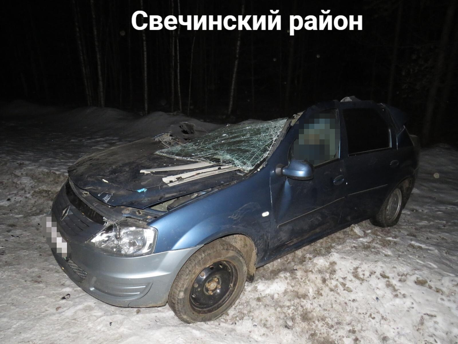 В Свечинском районе иномарка врезалась в грузовик: двое погибли