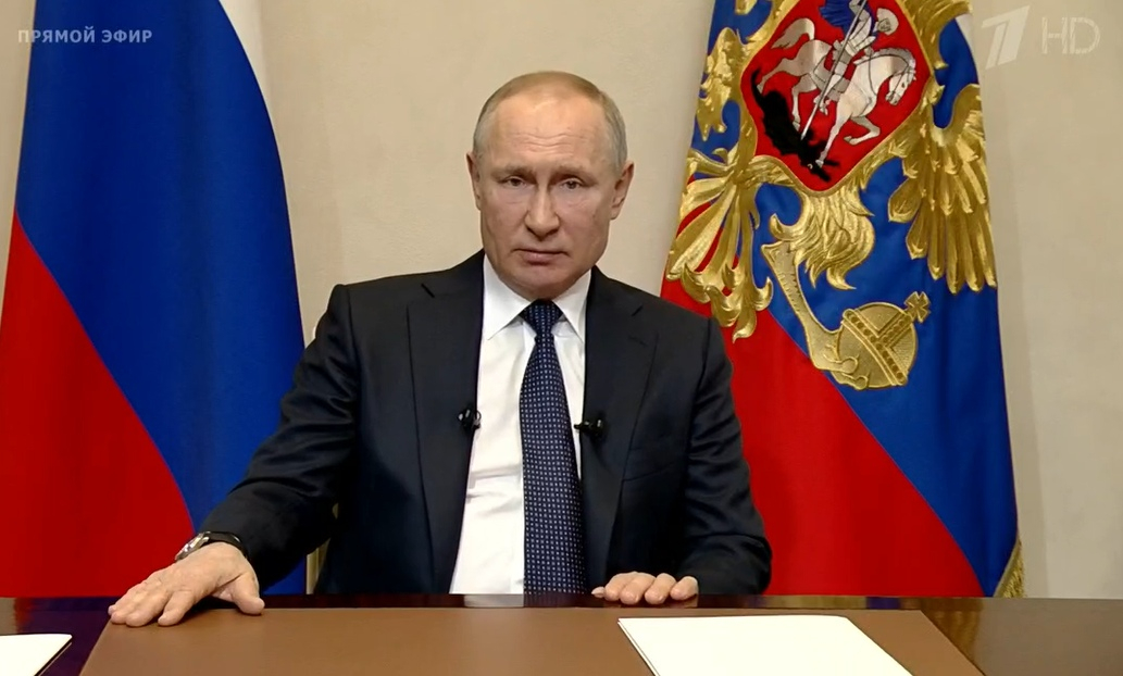 Владимир Путин объявил неделю с 30 марта по 5 апреля нерабочей