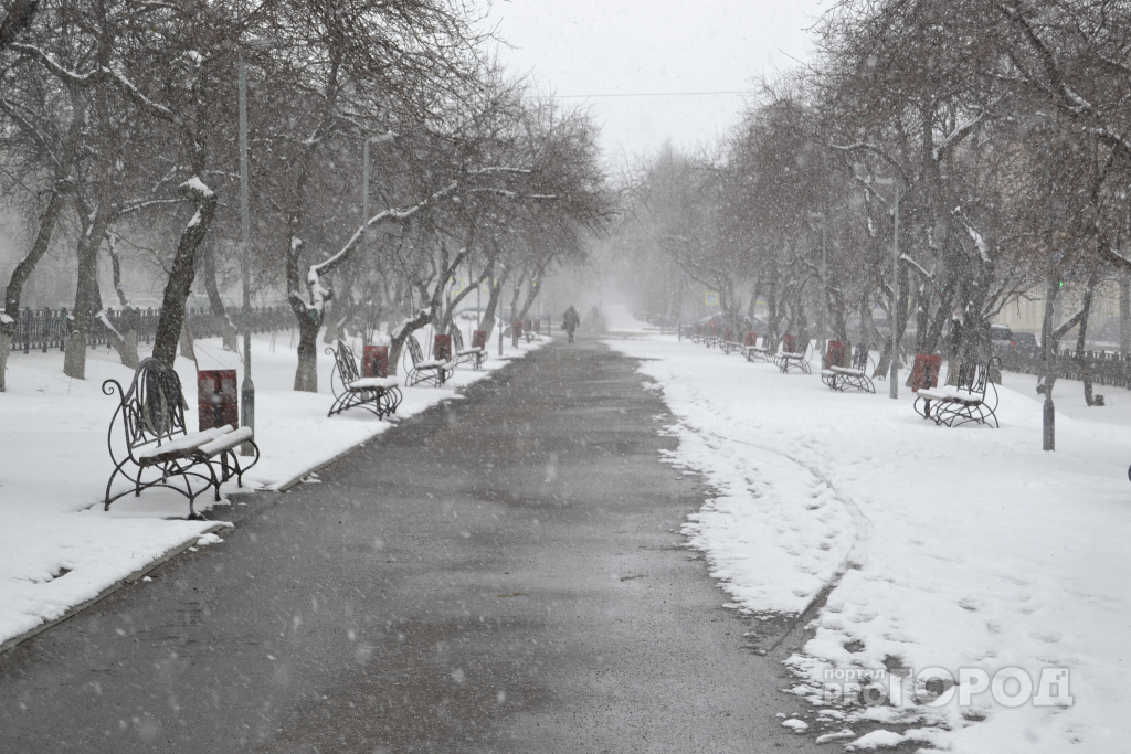 Резкое похолодание, снег и сильный ветер: подробный прогноз погоды в Кирове на неделю