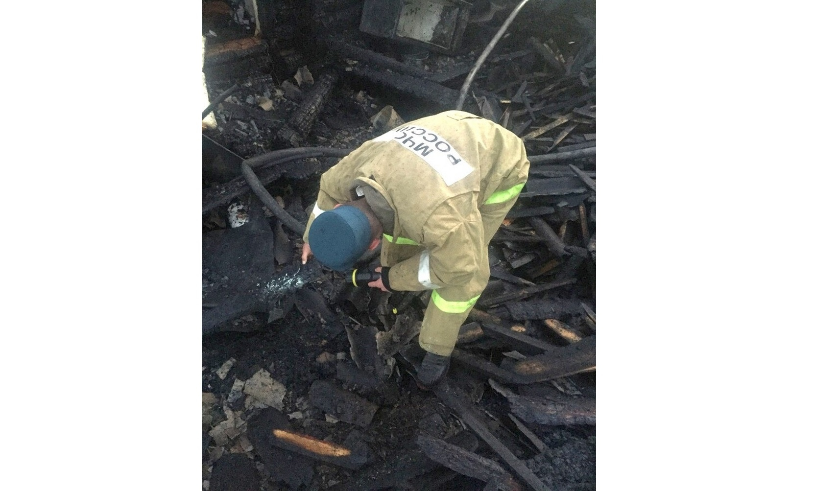 В Слободском сгорел частный дом: на пепелище спасатели нашли тело мужчины