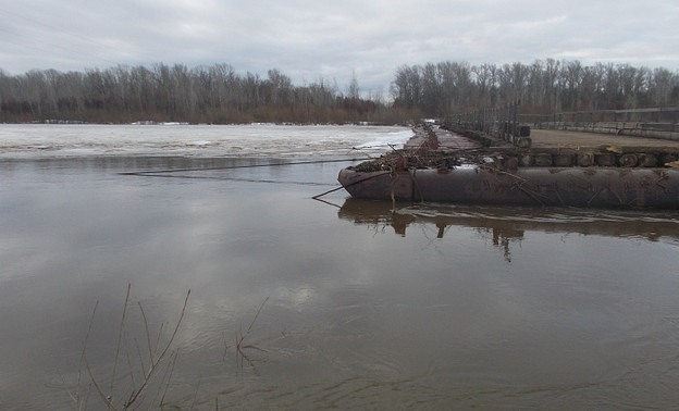 Больше тысячи человек остались отрезаны от мира в Кировской области из-за потопа