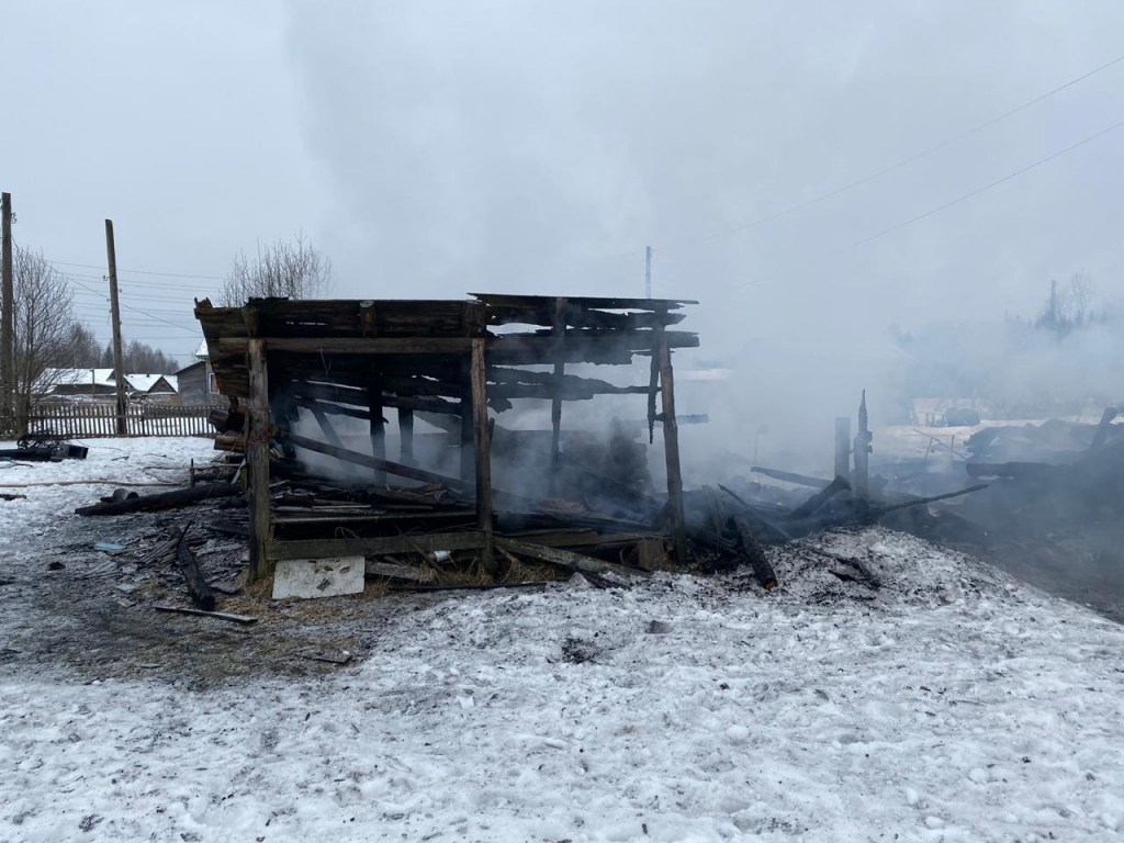 В Кировской области раскрыли убийство, замаскированное под гибель на пожаре