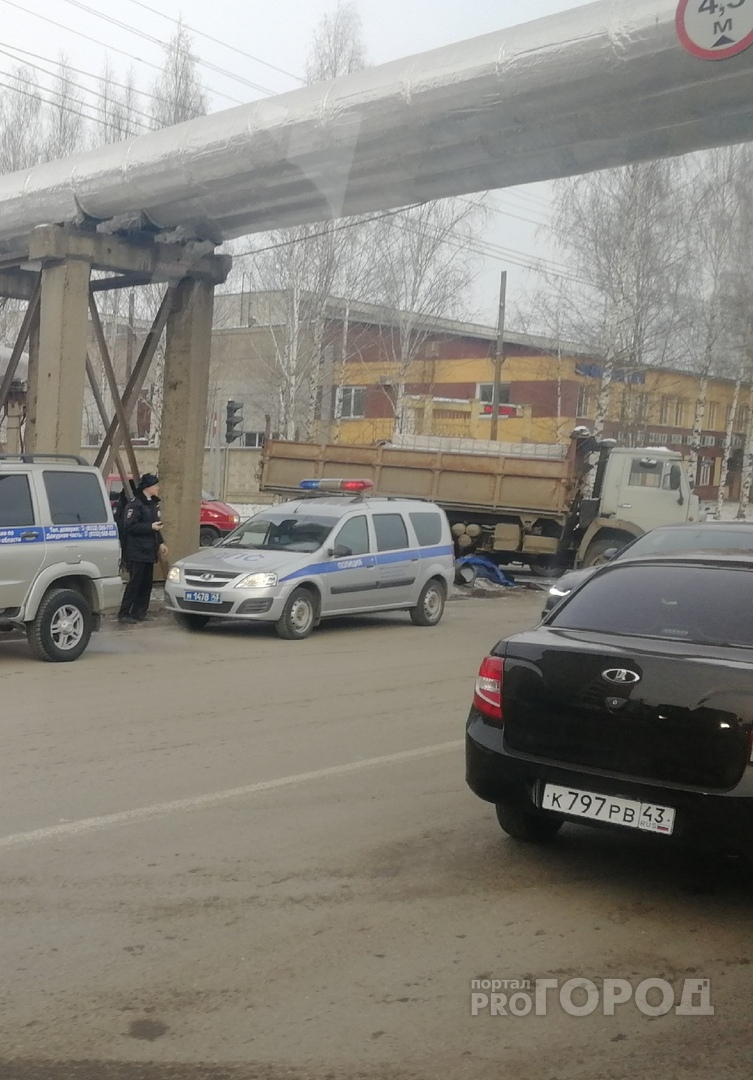 В Кирове прекращено уголовное дело по ДТП, где КамАЗ сбил насмерть пешехода на Лепсе