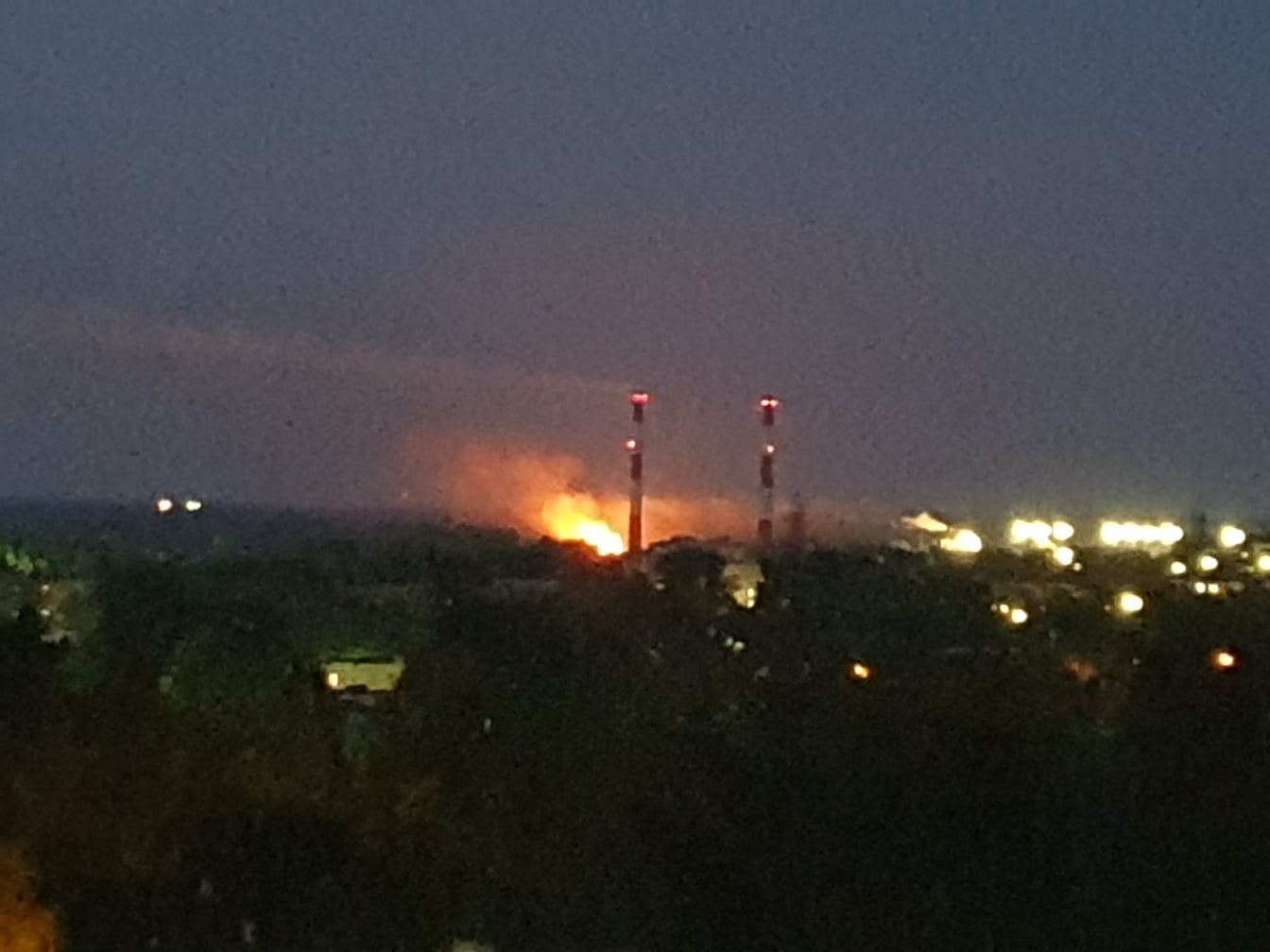 В Нововятске в ночь на 4 июля произошел серьезный пожар