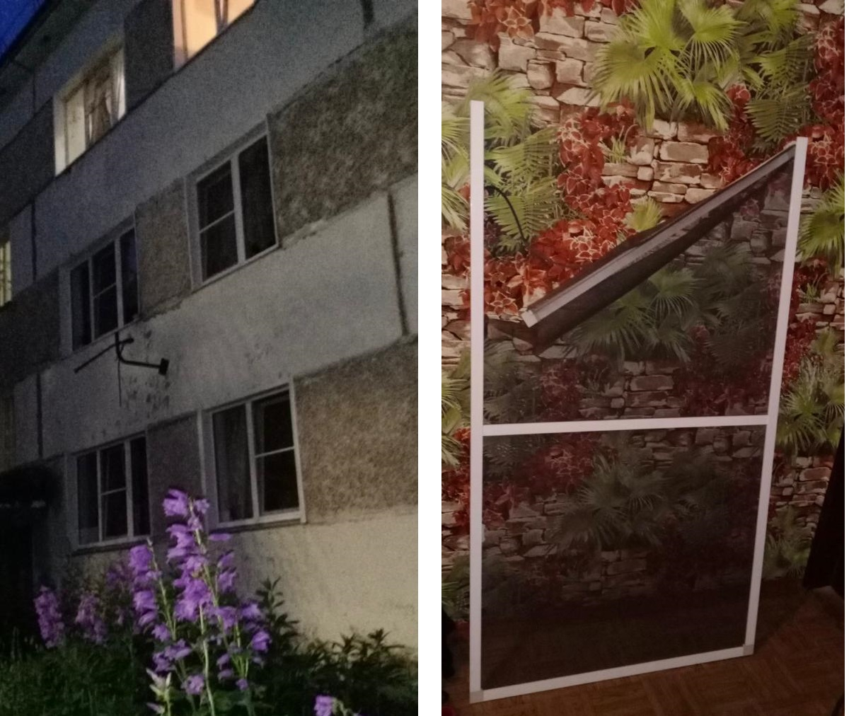 В Бахте годовалая девочка выпала из окна третьего этажа