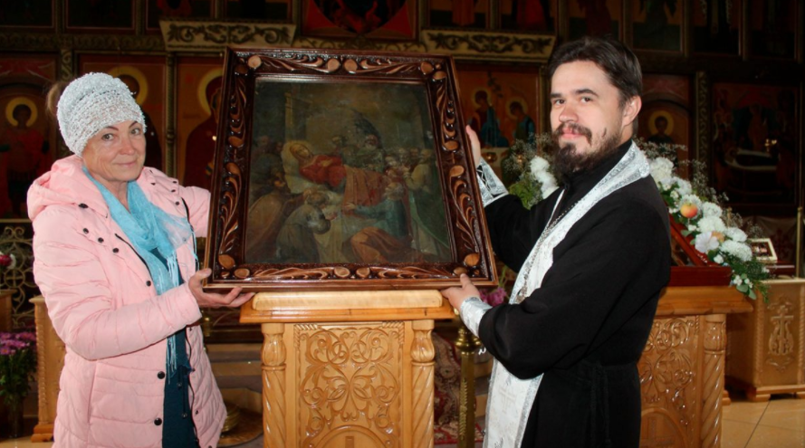 Осужденные из колонии в Омутнинском районе восстановили старинную икону